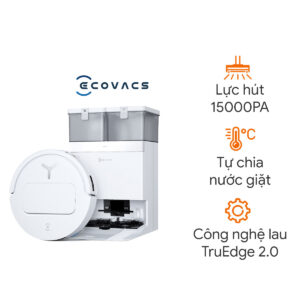 Robot hút bụi lau nhà Ecovacs Deebot T50 Pro Omni 2025